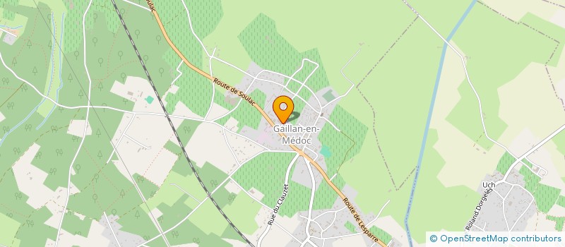 localisation de l'entreprise SCI LEPRE GAILLAN  GAILLAN-EN-MEDOC
