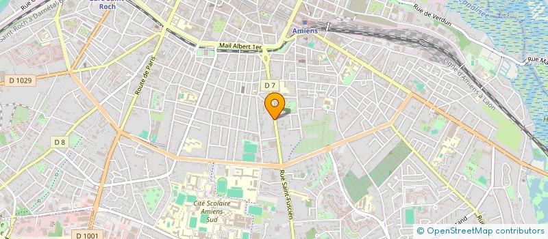 localisation de l'entreprise SCI LEPRINCE à AMIENS