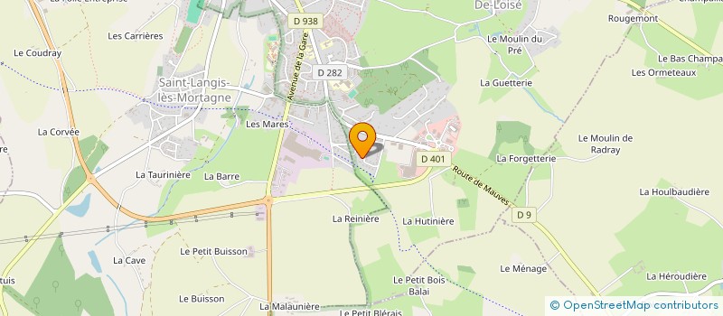 localisation de l'entreprise SCI LEPRINCE LEVASSEUR à MORTAGNE-AU-PERCHE