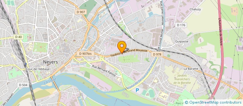 localisation de l'entreprise SCI LEPY VIO à NEVERS