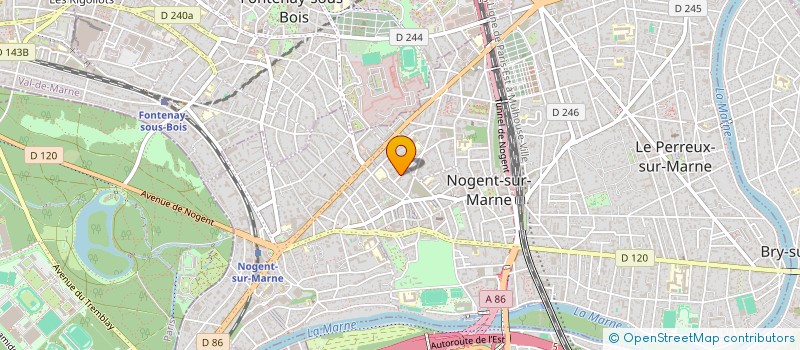 localisation de l'entreprise SCI LEQUESNE  NOGENT-SUR-MARNE