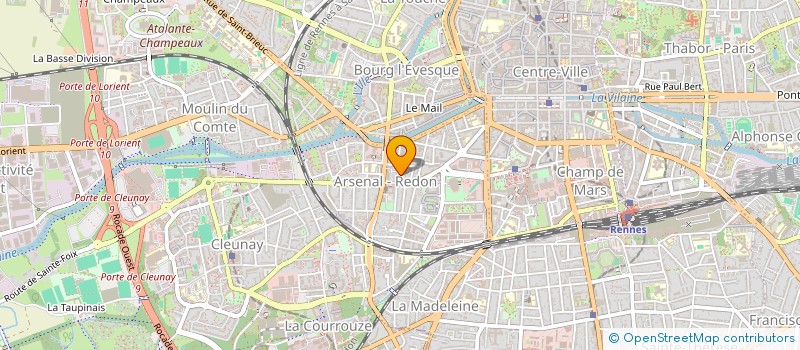 localisation de l'entreprise SCI LEQUIDY  RENNES