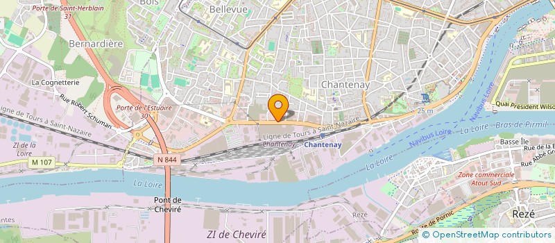 localisation de l'entreprise SCI LERAGADI à NANTES