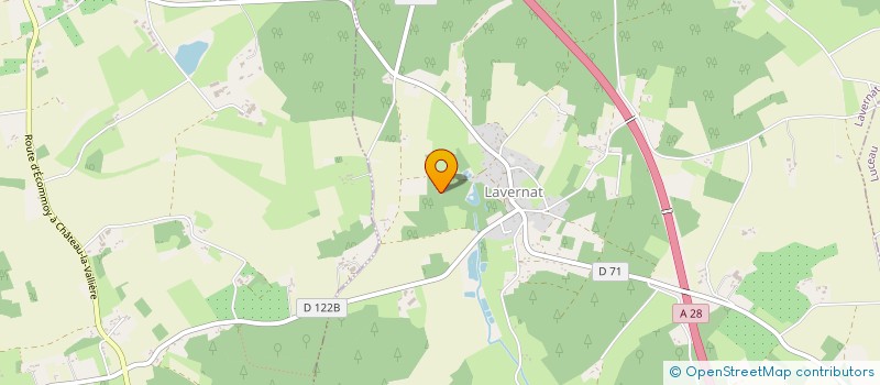 localisation de l'entreprise SCI LERAT FRANCK  CHENU