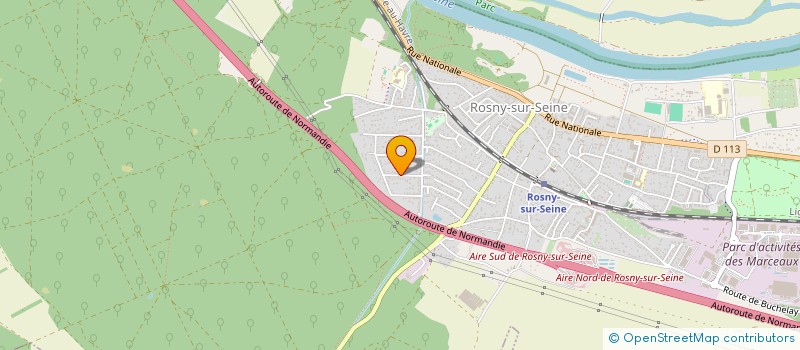 localisation de l'entreprise SCI LERAY  ROSNY-SUR-SEINE