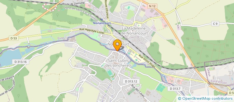 localisation de l'entreprise SCI LERCHE à SAINT-LUBIN-DES-JONCHERETS