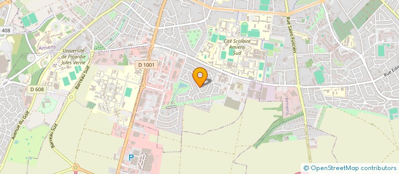 localisation de l'entreprise SCI LERI  AMIENS