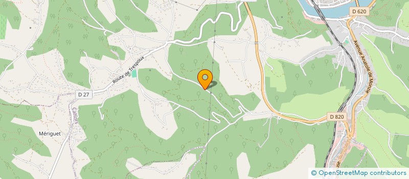 localisation de l'entreprise SCI LERICHE  CAHORS