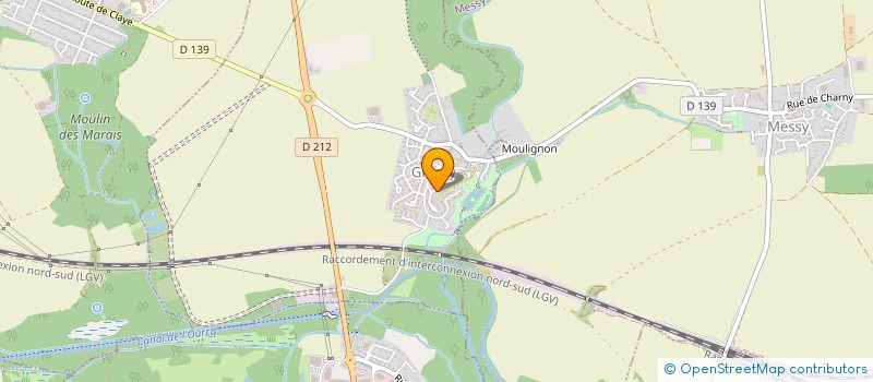 localisation de l'entreprise SCI LERICHE  GRESSY