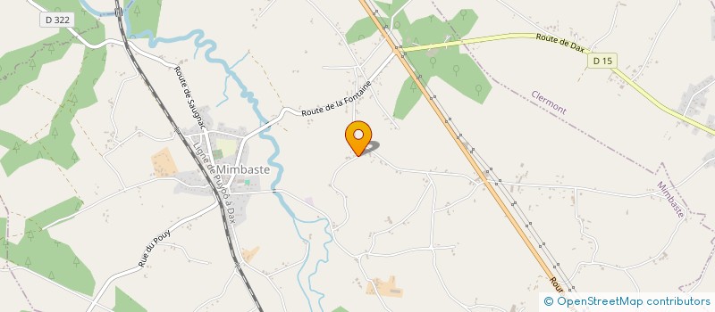 localisation de l'entreprise SCI LERIDA  MIMBASTE