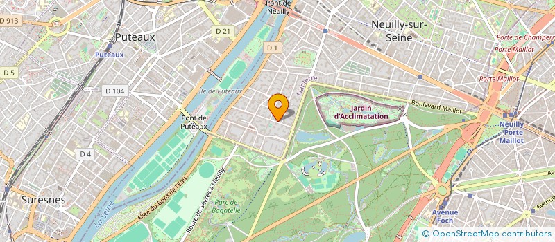 localisation de l'entreprise SCI LERINS à NEUILLY-SUR-SEINE