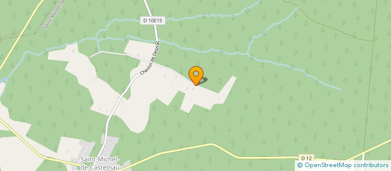 localisation de l'entreprise SCI LERM ET MUSSET  LERM-ET-MUSSET