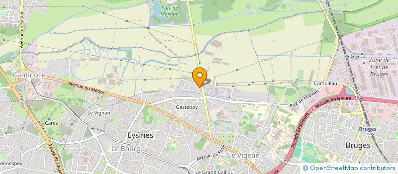 localisation de l'entreprise SCI LERMATH  EYSINES