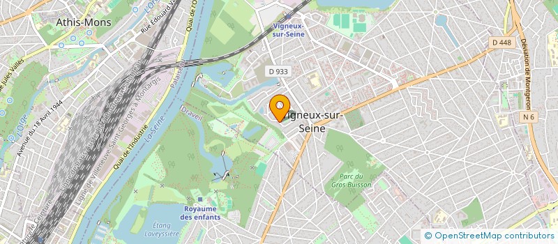 localisation de l'entreprise SCI LEROCYNI à VIGNEUX-SUR-SEINE