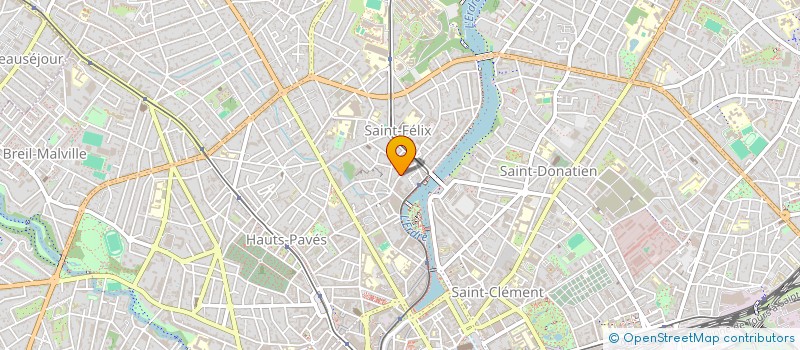 localisation de l'entreprise SCI LEROUX à NANTES