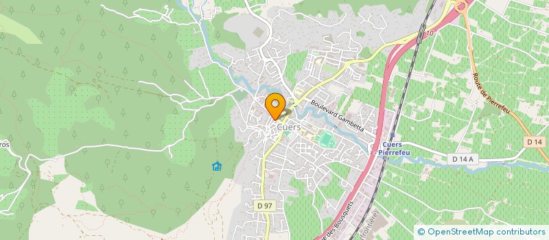 localisation de l'entreprise SCI LEROUX à CUERS