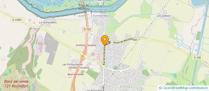 localisation de l'entreprise SCI LEROUX LES JEUNESSES  ECHILLAIS