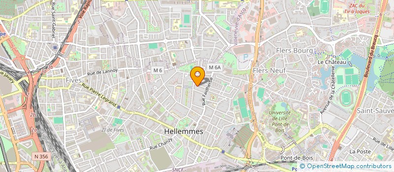 localisation de l'entreprise SCI LEROY à LILLE