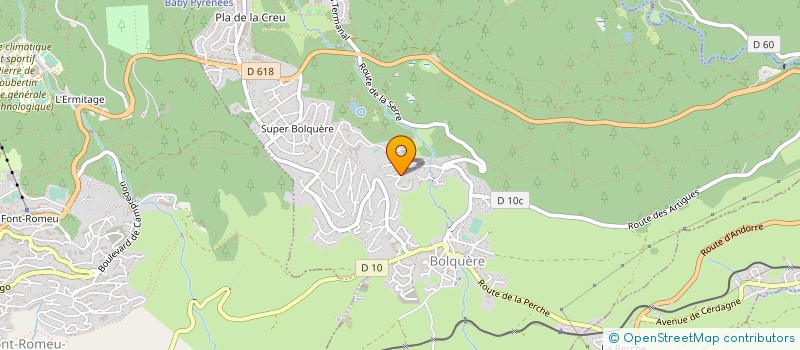 localisation de l'entreprise SCI LEROY  BOLQUERE