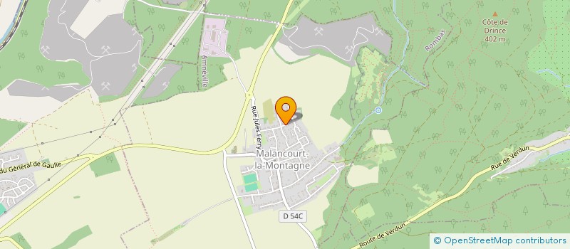 localisation de l'entreprise SCI LEROY  AMNEVILLE