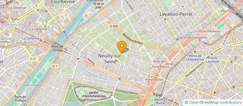 localisation de l'entreprise SCI LEROY à NEUILLY-SUR-SEINE