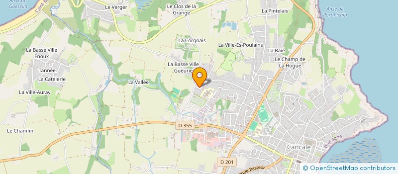 localisation de l'entreprise SCI LEROY CANCALE  CANCALE