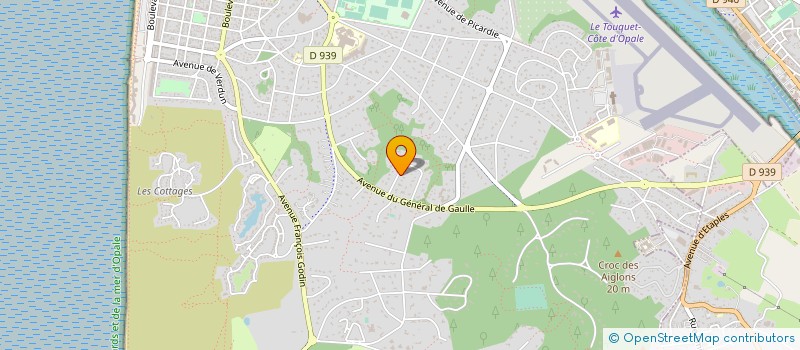 localisation de l'entreprise SCI LEROY-CARETTE à LE TOUQUET-PARIS-PLAGE