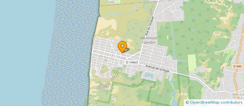 localisation de l'entreprise SCI LEROY FRERES  MERLIMONT