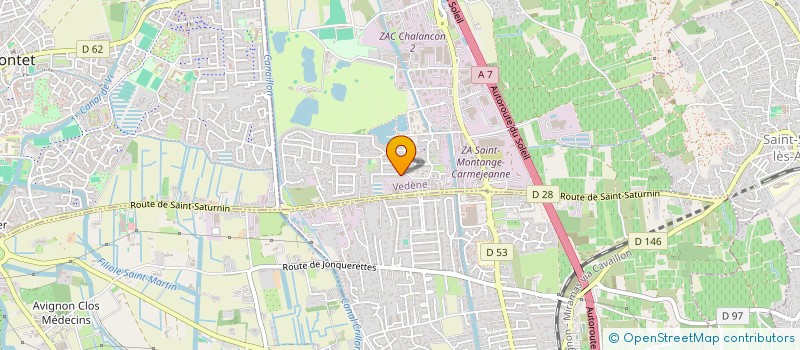 localisation de l'entreprise SCI LEROY JAN  VEDENE