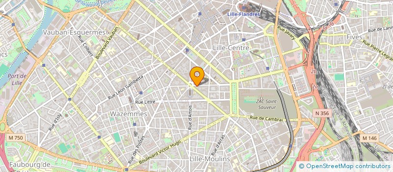 localisation de l'entreprise SCI LEROY ROUSSEL à LILLE