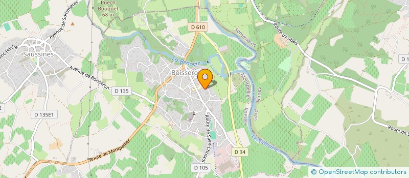 localisation de l'entreprise SCI LEROZ  BOISSERON