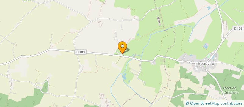 localisation de l'entreprise SCI LERSE  JARZE VILLAGES