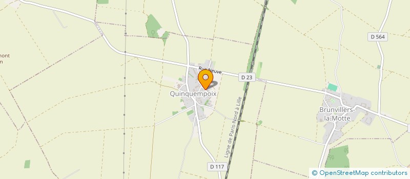 localisation de l'entreprise SCI LERYNJA  ST JUST EN CHAUSSEE