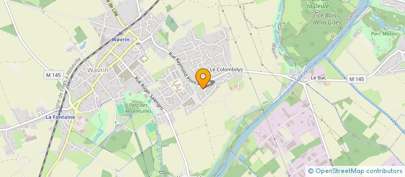 localisation de l'entreprise SCI LES 10 JONQUILLES  WAVRIN