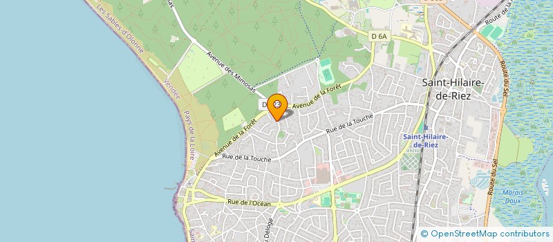 localisation de l'entreprise SCI LES 12 ECUREUILS à SAINT-HILAIRE-DE-RIEZ