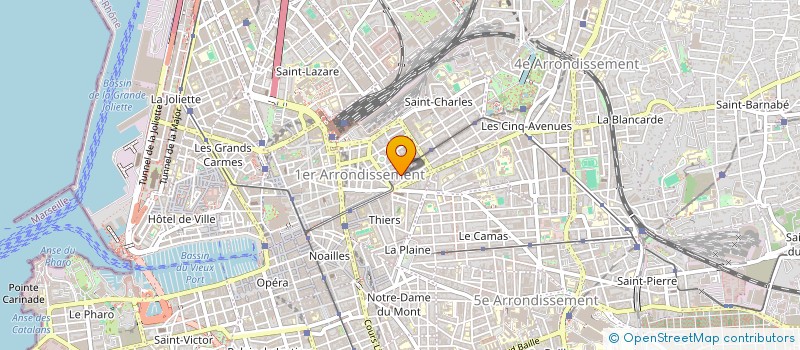 localisation de l'entreprise SCI LES 2 A à MARSEILLE