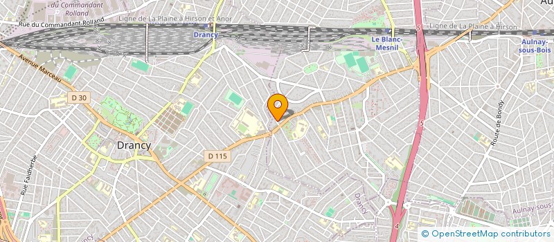 localisation de l'entreprise SCI LES 2 C à LE BLANC-MESNIL