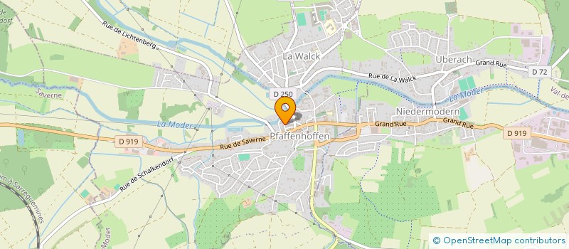 localisation de l'entreprise SCI LES 2 CEMP  VAL-DE-MODER