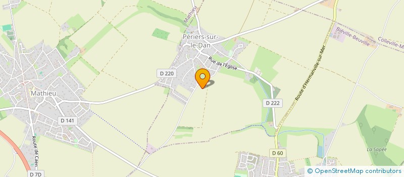 localisation de l'entreprise SCI LES 2 ECUREUILS  BIEVILLE BEUVILLE