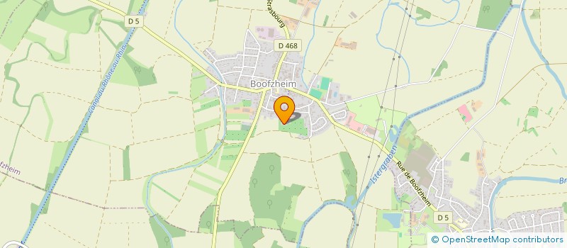 localisation de l'entreprise SCI LES 2 F  BOOFZHEIM