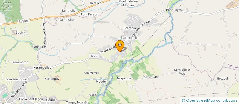 localisation de l'entreprise SCI LES 2 FRERES  LANMERIN