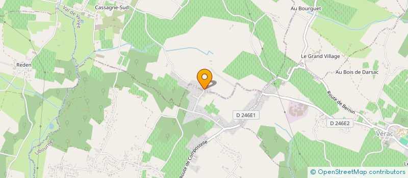 localisation de l'entreprise SCI LES 2 G  VAL DE VIRVEE