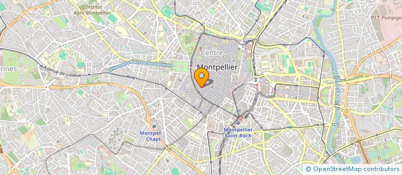 localisation de l'entreprise SCI LES 2 S à MONTPELLIER
