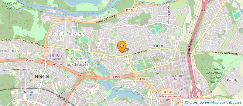 localisation de l'entreprise SCI LES 2 SOEURS INVESTIMMO  TORCY