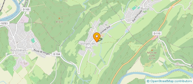 localisation de l'entreprise SCI LES 2 TORCOLS  VORGES-LES-PINS