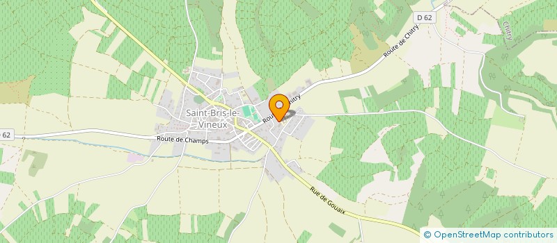 localisation de l'entreprise SCI LES 2 VALLEES  SAINT-BRIS-LE-VINEUX