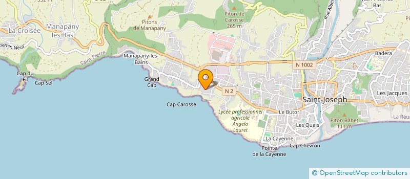 localisation de l'entreprise SCI LES 2 ZIRONDELLES à SAINT-JOSEPH