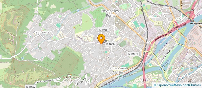localisation de l'entreprise SCI LES 2G à LE BAN-SAINT-MARTIN