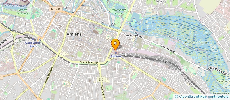 localisation de l'entreprise SCI LES 2H à AMIENS
