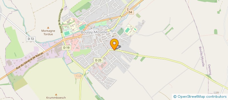 localisation de l'entreprise SCI LES 2L à BOULAY-MOSELLE